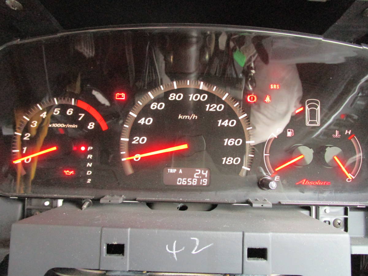オデッセイ RA6 後期 スピードメーター 65,819km アブソルート  