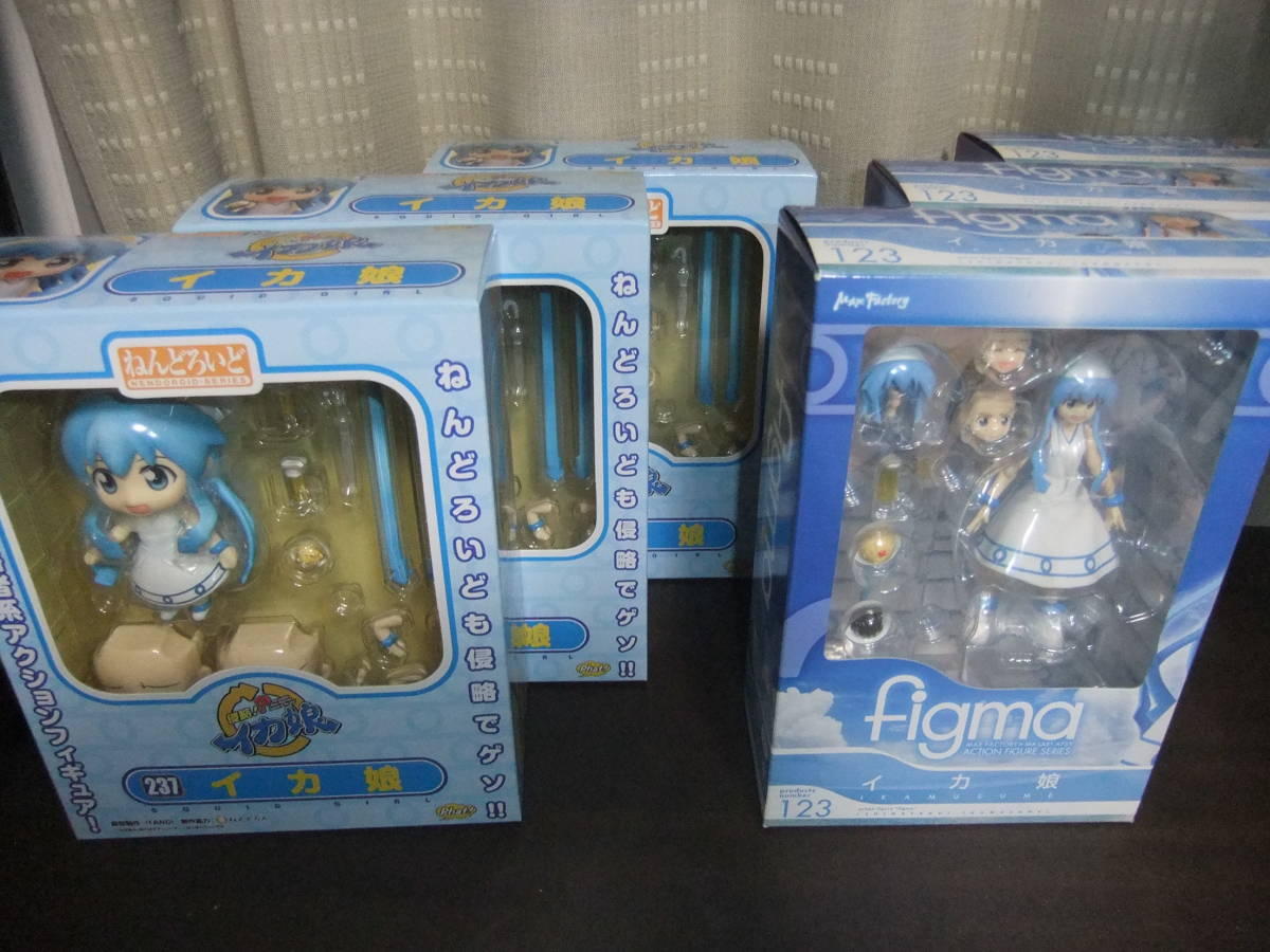 ねんどろいど イカ娘 「侵略!?イカ娘」 - 0 侵略 侵略!? 未開封 1円〜