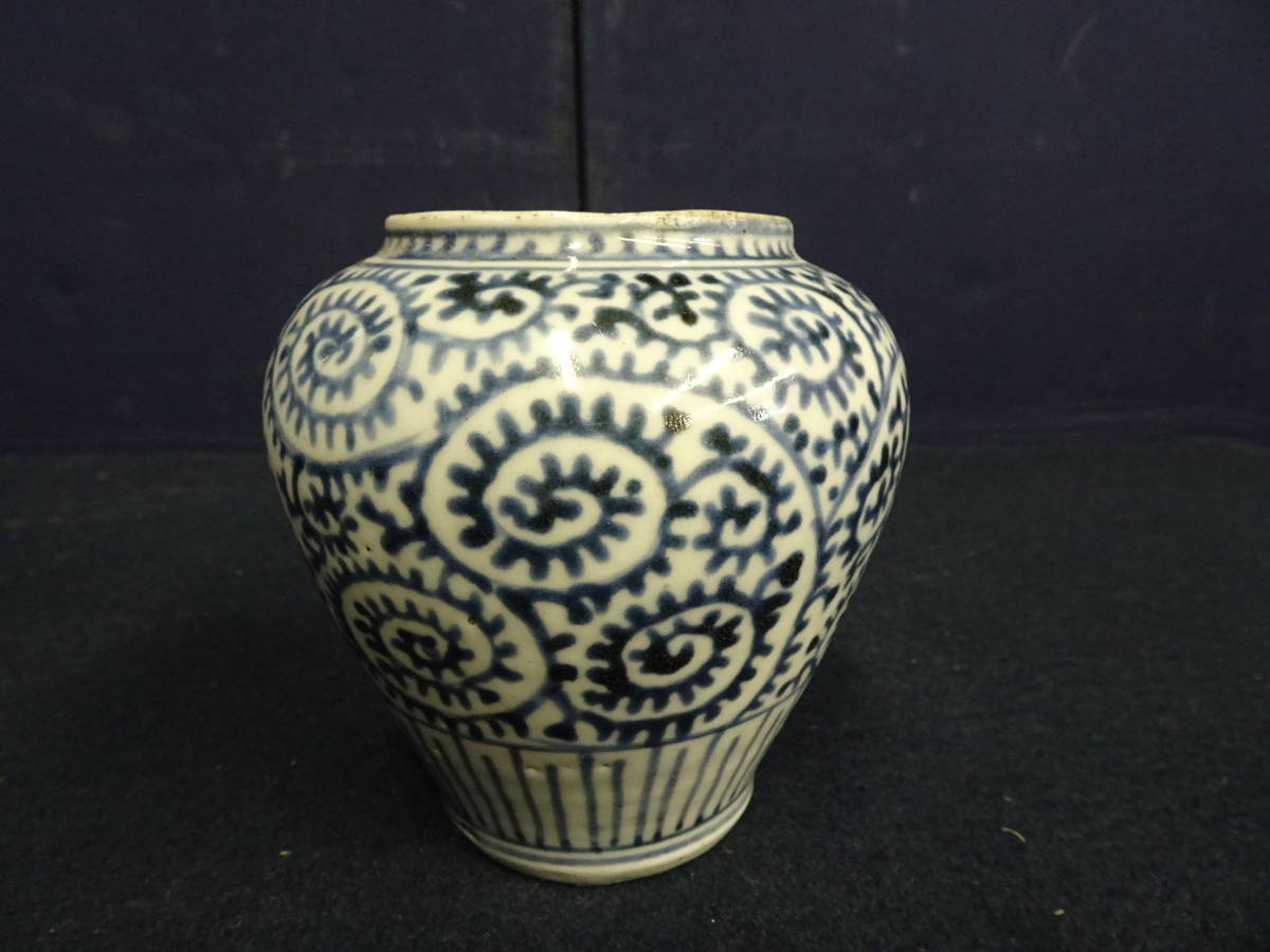 染付 古伊万里 江戸時代 花瓶 | 花器 文化遺産オンライン 元禄 0 花入 -