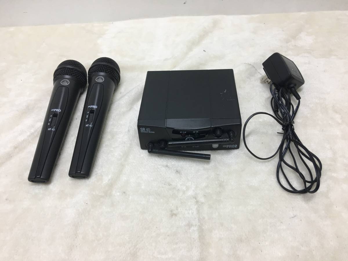 AKG MINI2 WMS40 PRO SET DUAL 0 | VOCAL ワイヤレスマイク 1 MINI SR 
