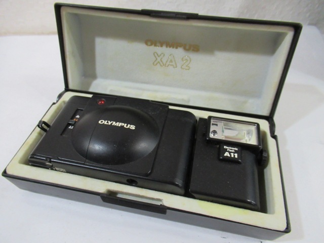 ◇◇OLYMPUS XA2 ブラック コンパクトカメラ オリンパス フラッシュ