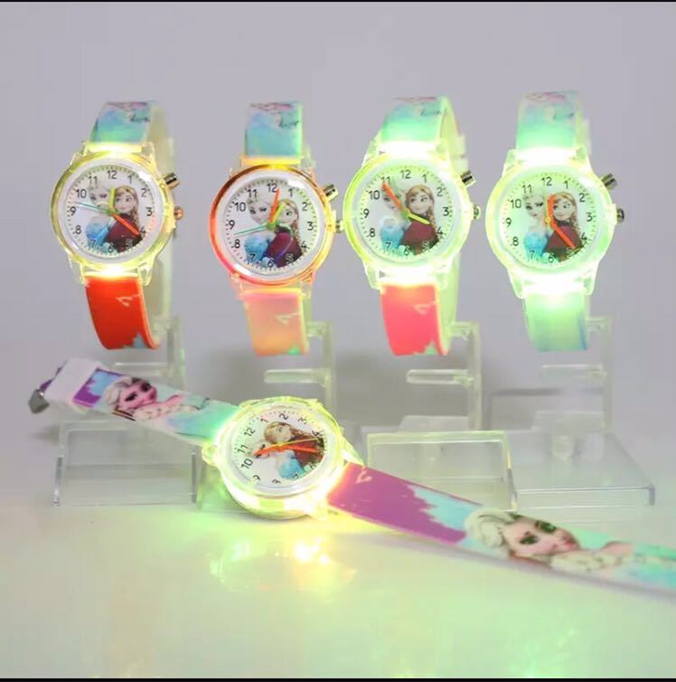 ディズニー アナと雪の女王 腕時計 キッズウォッチ 日本未発売モデル