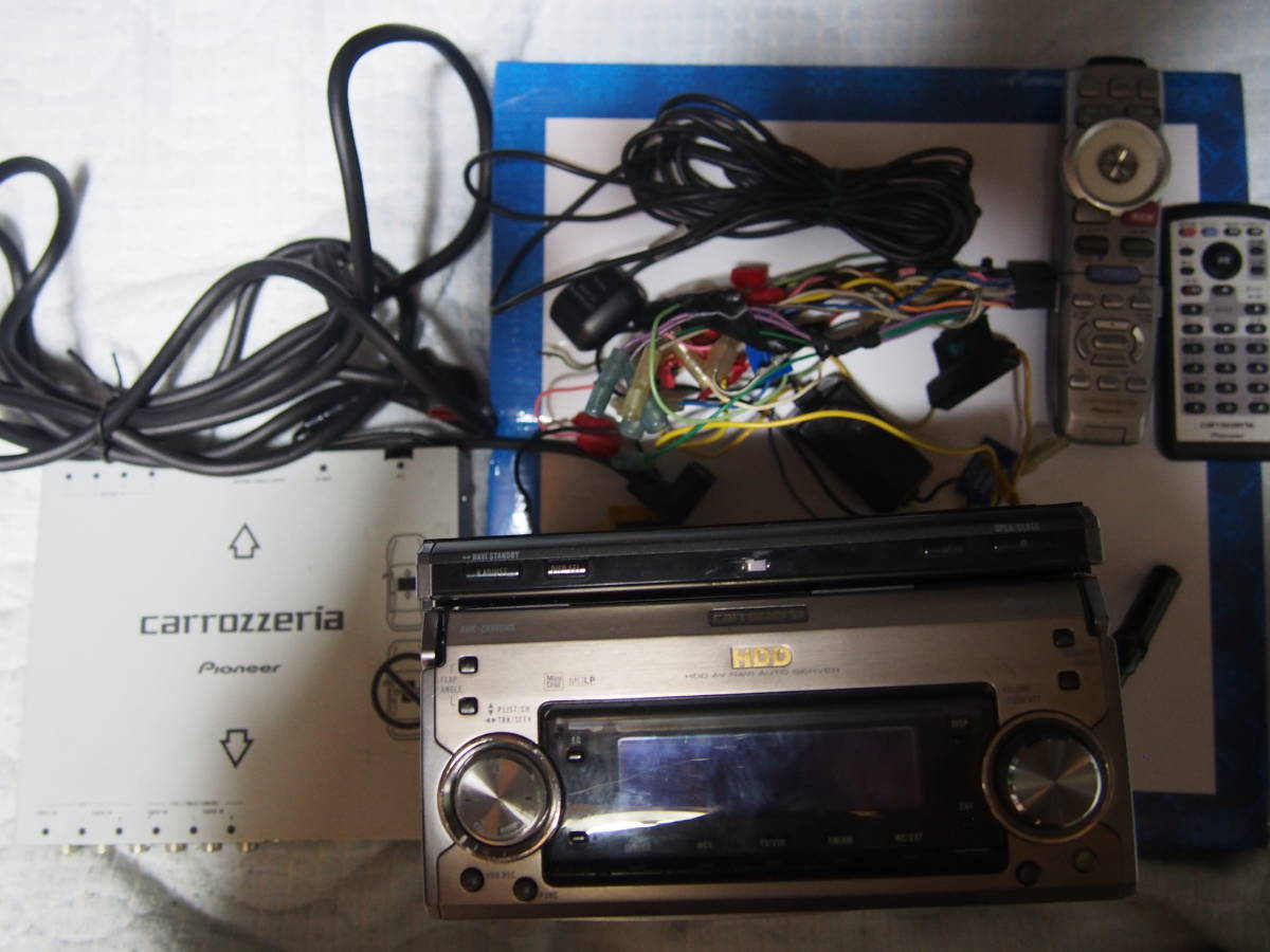 カロッツェリア AVIC-ZH990MD carrozzeria HDDナビ ジャンク品 