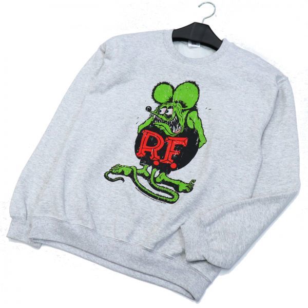 数量限定，得価 GILDAN製 RatFink ラットフィンク Ed ROTH エドロス BIG DADDY モンスター プリント 裏起毛 スウェット トレーナー Sz.M メンズ w57tb39(Mサイズ)｜売買されたオークション情報、yahooの商品情報をアーカイ Mサイズ