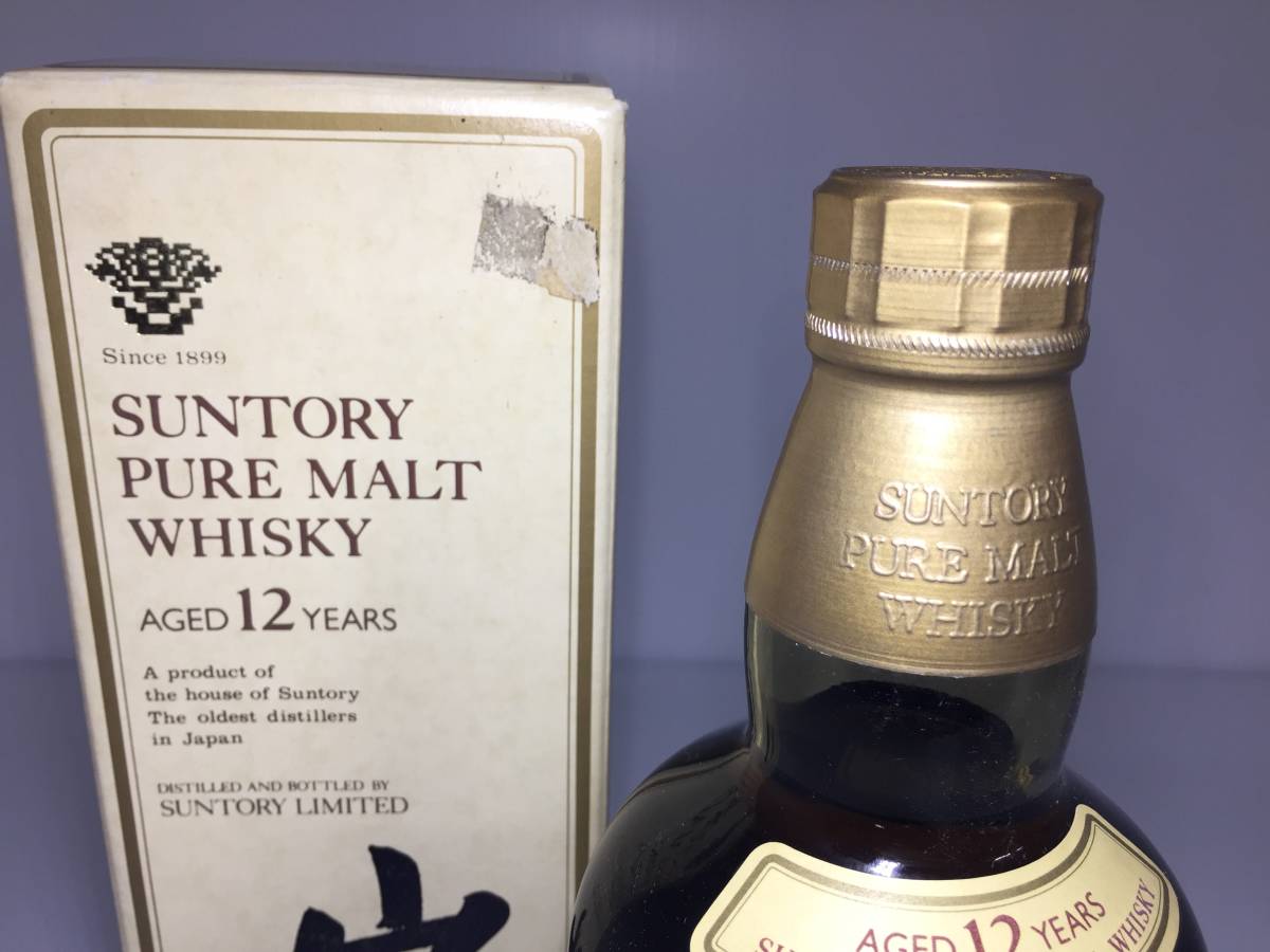 サントリー SUNTORY 山崎12年 ピュアモルト ウイスキー 750ml 43% 希少