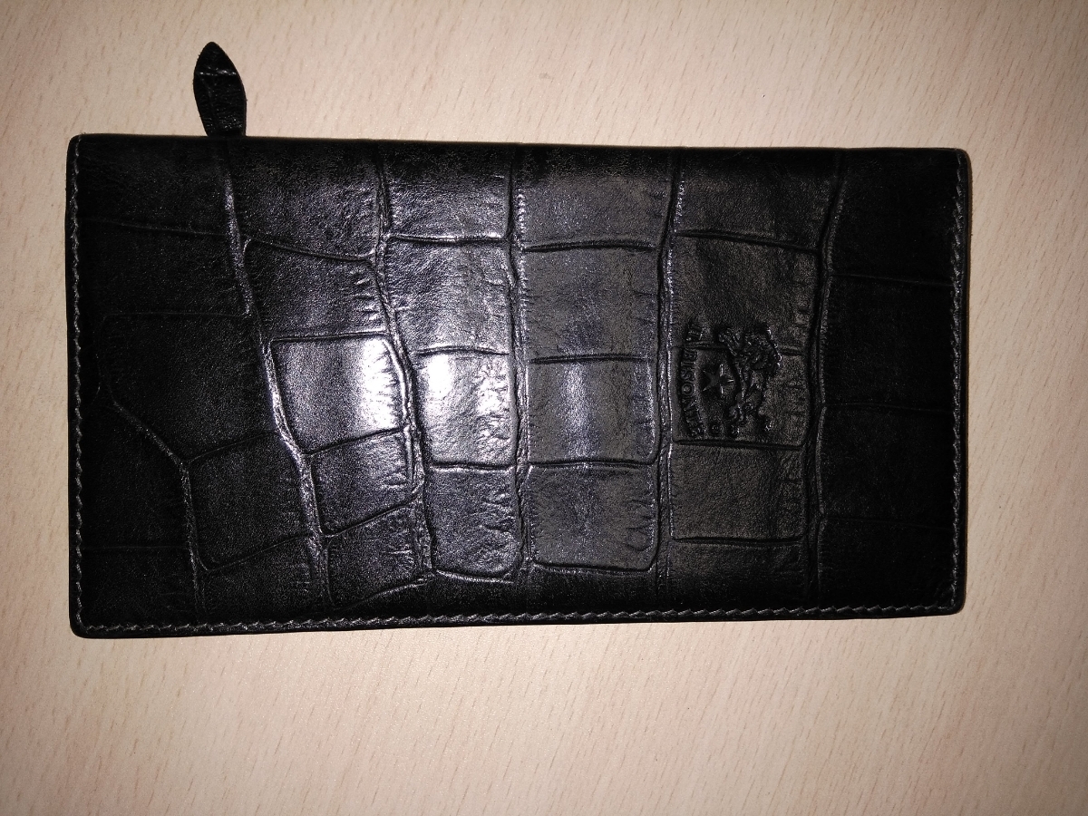 ロングウォレット 美品☆IL BISONTE イルビゾンテ 長財布 ロング