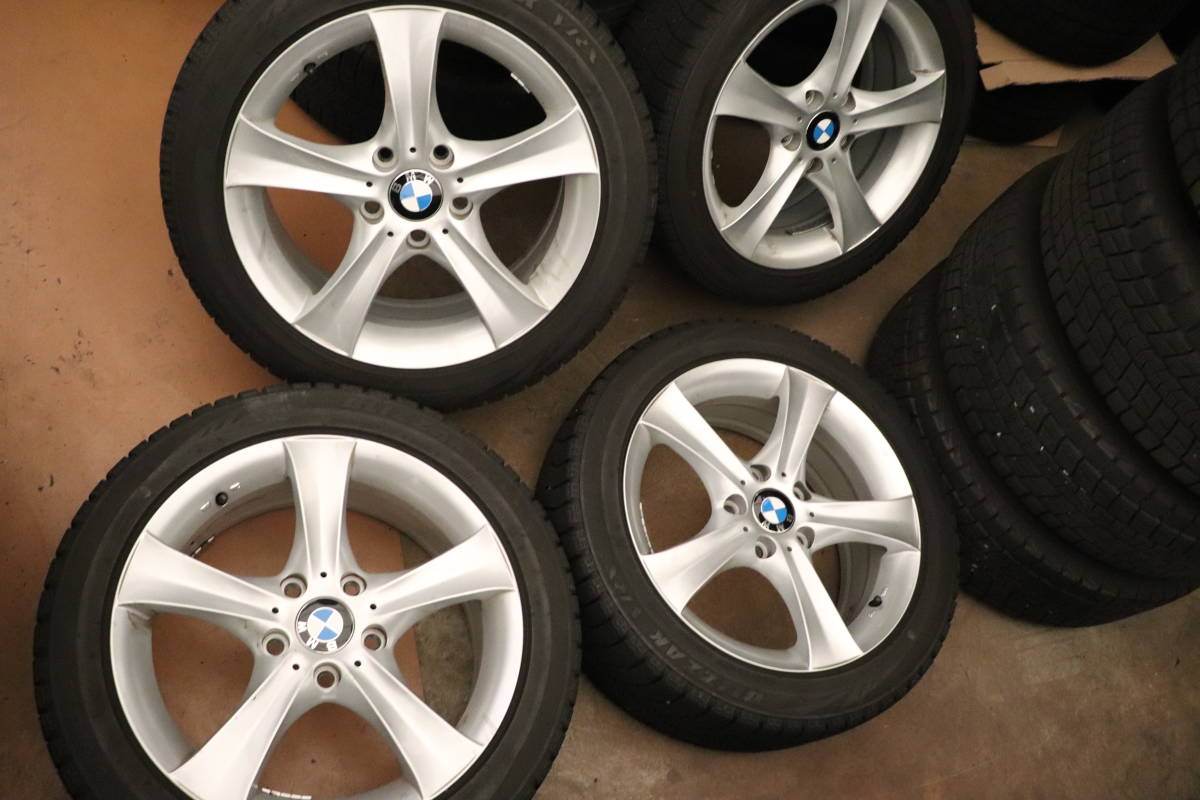 BMW 1（F20）純正１７インチホイール、スタッドレス（VRX2） ４本セット BMW 1シリーズF20純正17インチアルミ＋スタッドレスタイヤ4