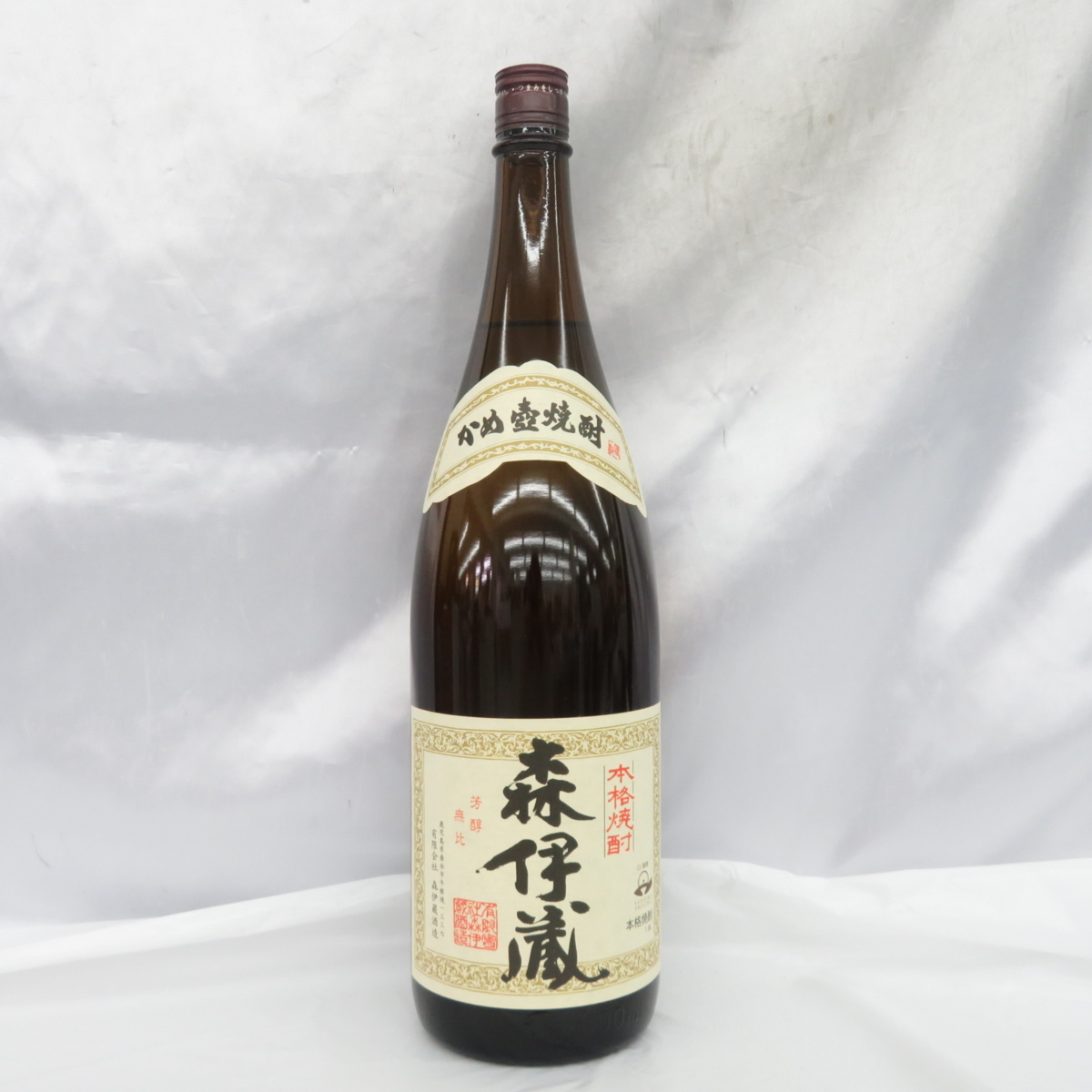 森伊蔵 1800ml かめ壺焼酎 本格芋焼酎 : 高級酒・希少酒の通販 – 焼酎