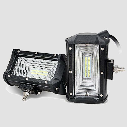送料無料★新品サマーセール 72W RACBOX V-SF 二個セット (72W広角タイプ) LED作業灯 12V 24V 広角タイプ LED ワ-クライト