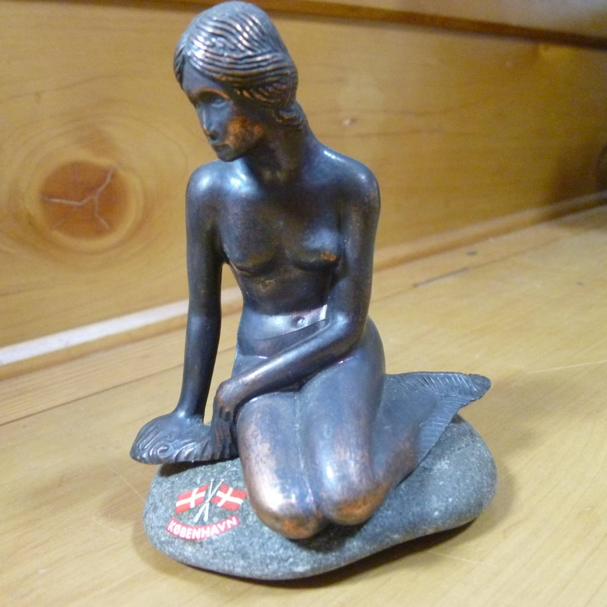 1円 銅製 人魚姫の像 約１１ｃｍ デンマーク コペンハーゲン観光土産 置物 ペーパーウェイト 検 ロイヤル コペンハーゲン 置物 売買されたオークション情報 Yahooの商品情報をアーカイブ公開 オークファン Aucfan Com