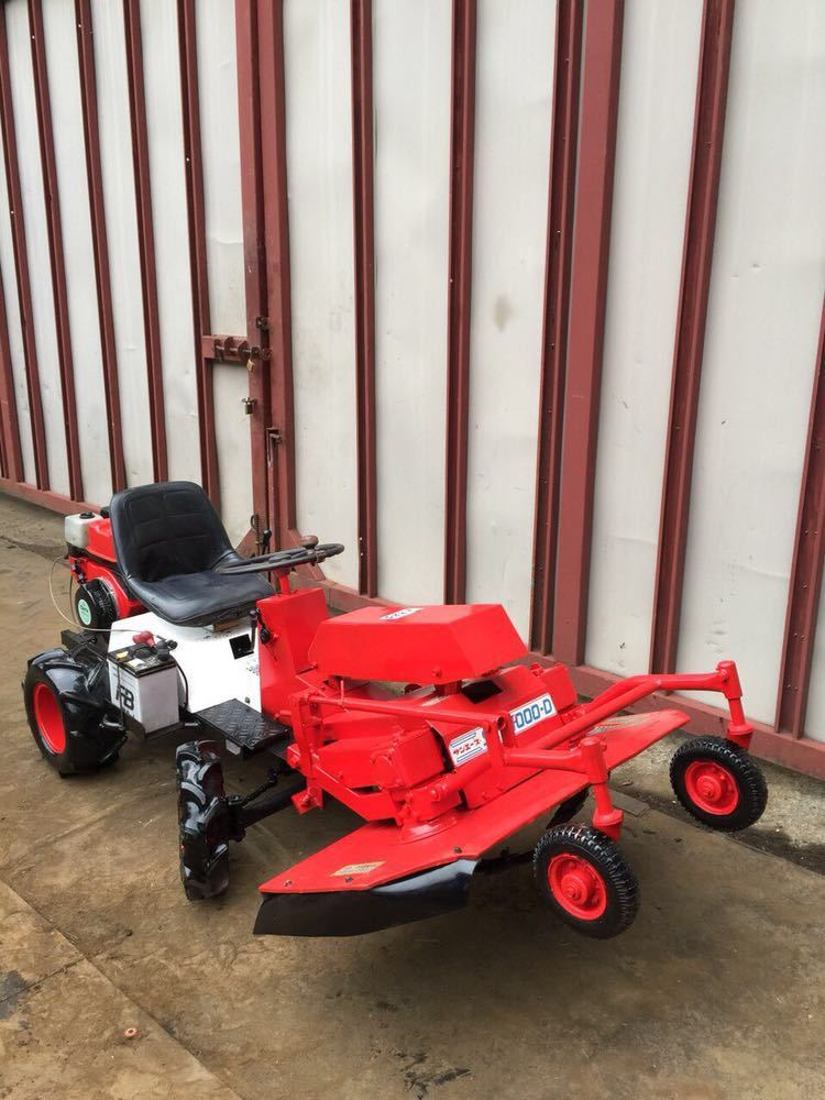 中古】油圧式 乗用型草刈機 サンエース SRM1000-D 佐藤製作所 - Yahoo