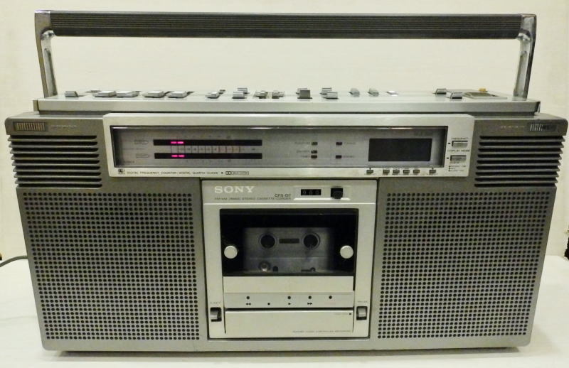 レア 名品 SONY ソニー ステレオ ラジカセ サースリー SIR-Ⅲ CFS-D7