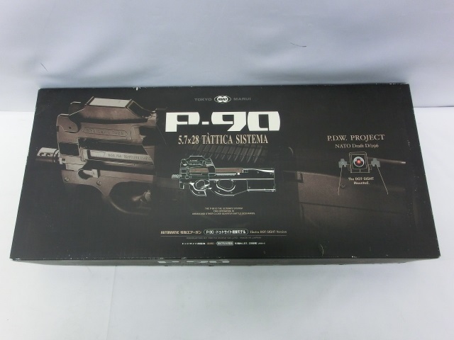 カメ)【現状渡し品/動作確認済】東京マルイ STD　スタンダード　電動ガン New P-90 ◆T1907621