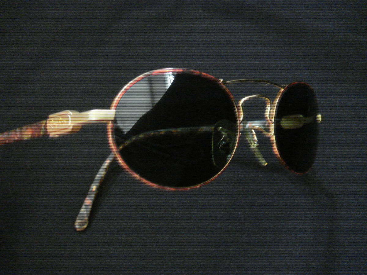 Ray-Ban／レイバン・ボシュロム製・サングラス／ゴールド系オーバルタイプフレーム／W2008