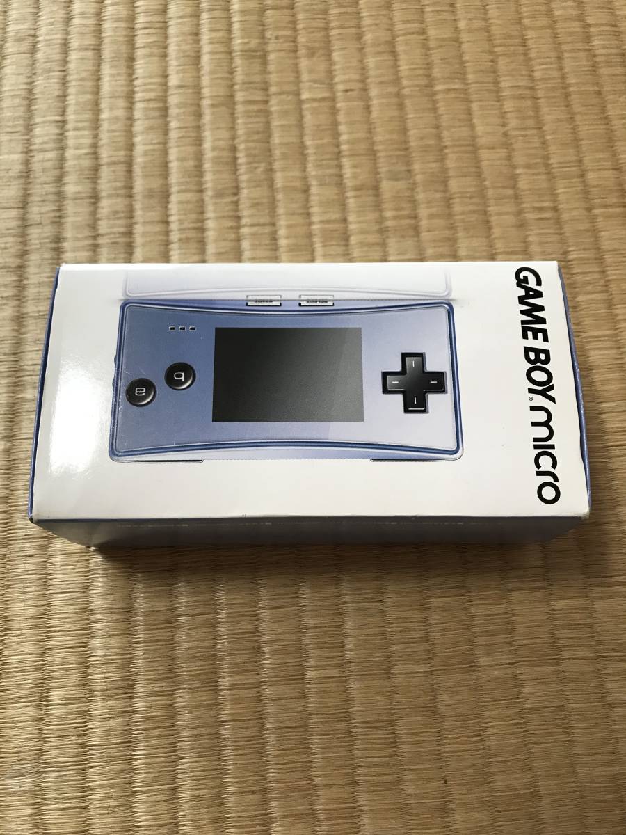 【新品、未使用】任天堂 GAME BOY micro ブルー