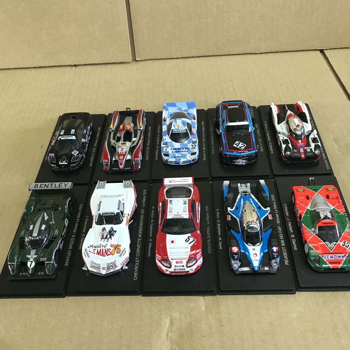 エブロトヨタ2000GT 日産R380ミニカー3台セット1⁄43 66,日本GP