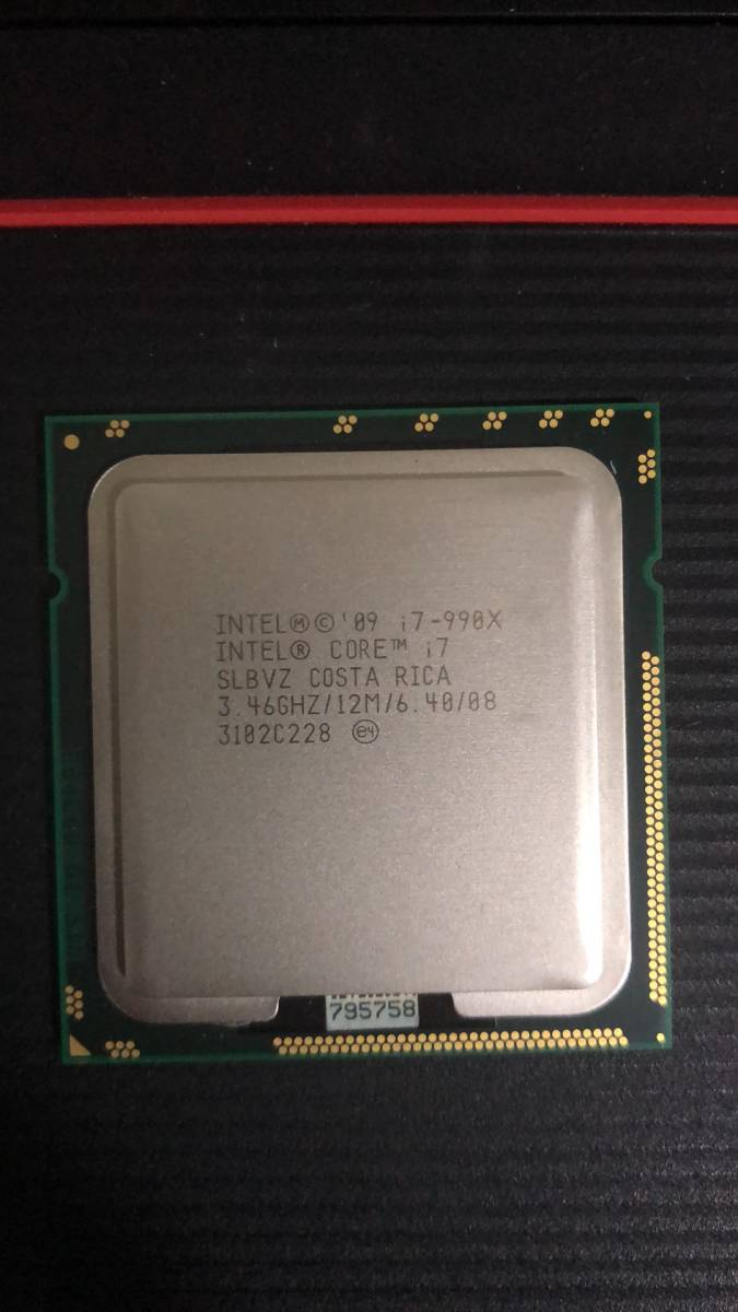 ☆Intel PC プロセッサー Core i7-990X SLBVZ 3.46GHz LGA1366 