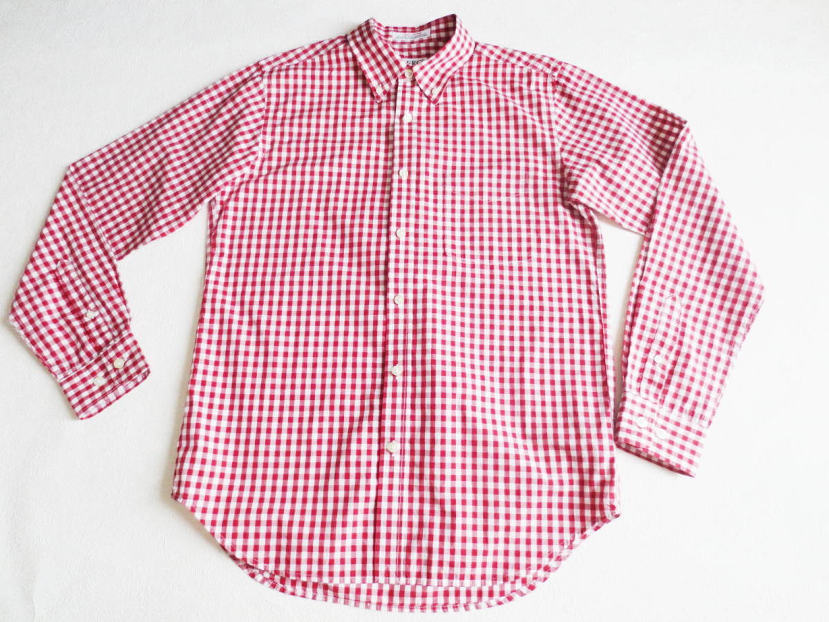 本物保証，お買い得 15 セロ SERO 長袖チェックBDシャツ アメリカ製 赤&times;白(Mサイズ)｜売買されたオークション情報、yahooの商品情報をアーカイブ公開 - オークファン 長袖シャツ一般