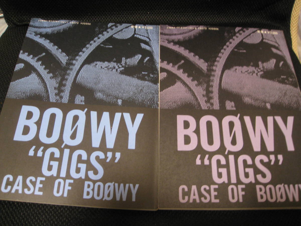 BOOWY OF バンドスコア CASE | BOØWY - 3+4 of boowy 3＋4 ボウイ⁄GIGS