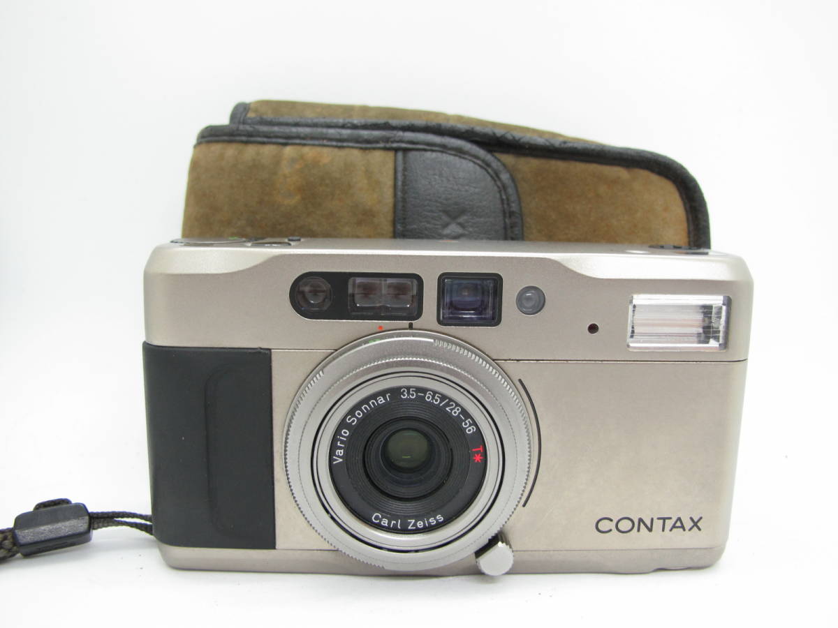 ☆緊急大特価☆ コンタックス CONTAX TVS ケース付き フィルムカメラ