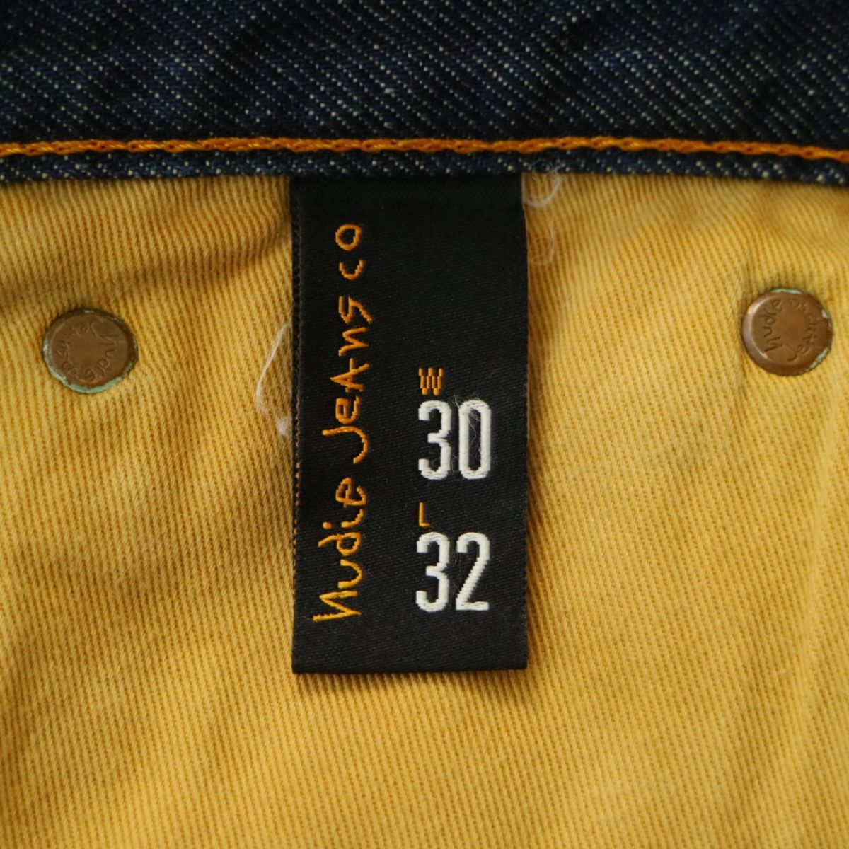 Nudie Jeans ヌーディージーンズ SLIMJIM ビンテージ加工★ スリムストレート デニム パンツ ジーンズ Sz.30　メンズ　c57bc203