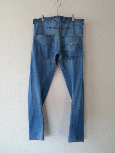 送料込★Levi's RED リーバイス レッド HONEST DISHONEST オネスト ディスオネスト W34 L32 デニム 501 パッシブ スキニー 限定 レア 即決