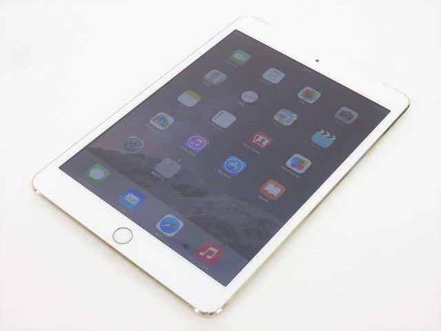 098/ docomo ドコモ iPad mini 3 Cellular 64GB ゴールド MGYN2J/A ※中古/利用○ 098 docomo&frasl;ドコモ Apple&frasl;アップル iPad mini 4 16GB MK702J&frasl;A