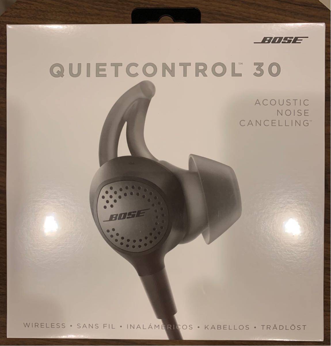 BOSE QUIETCONTROL 30 WIRELESS HEADPHONES BLACK ワイヤレスイヤホン