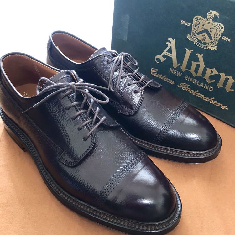 Alden オールデン コードバン 7.5D - ストレートチップの通販はau コミ 