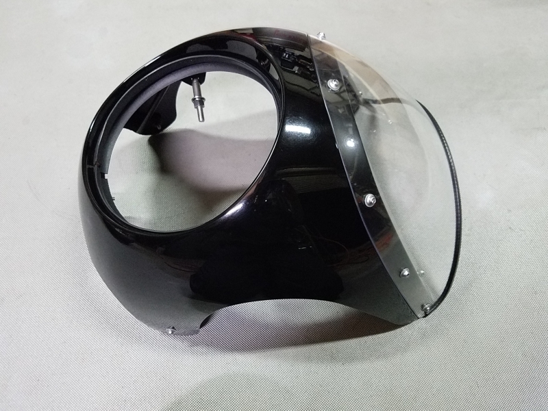 ○W800 純正 オプション？ ビキニ カウル 黒 ＞ W650 W400 カワサキ