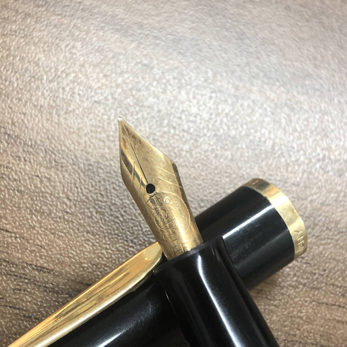 文房具 PELIKAN ペリカン 万年筆 400 GERMANY ペン先 14C 585 刻印