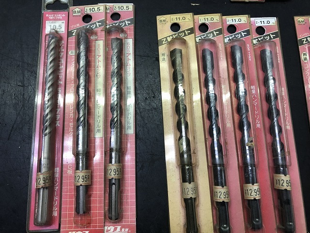 【C-556】ハウスBM コンクリートドリル Z軸ビット 13.5～6.0mm 28点 SDSタイプ