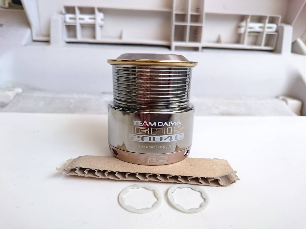 キ*ー様 イグニス2004 TD-Zスプール　エリアトラウト TD イグニス 2004 純正 スプール / 検索用 TD-Z シルバークリーク 2004