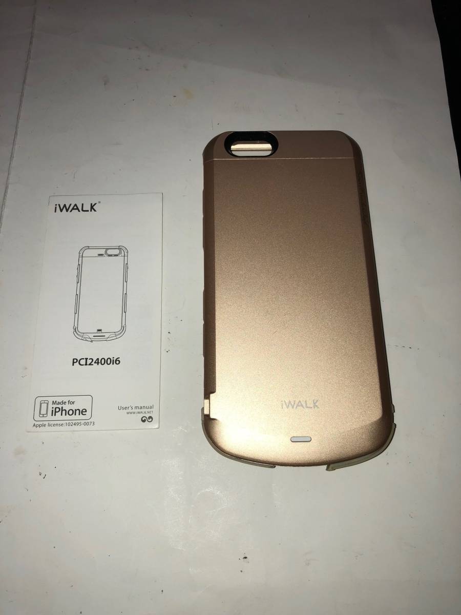 確認用　破損 iPhone6 6S用バッテリーケース 大容量 使用10回以下 Anker ウルトラ