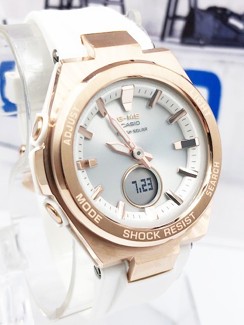 1円 カシオ CASIO 腕時計 BABY-G ベビージー G-MS タフソーラー レディース 腕時計 スーパーイルミネーター ホワイト