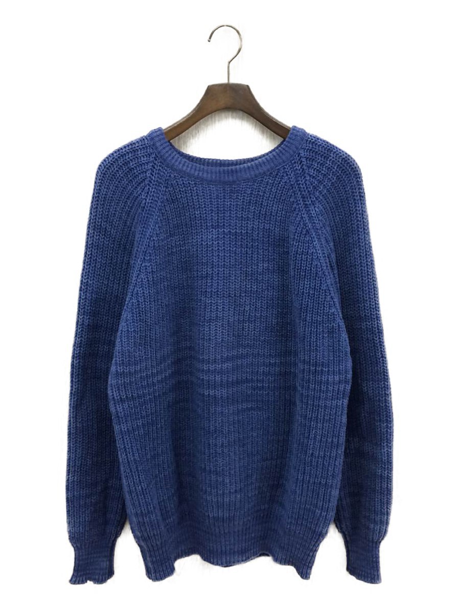L.L.Bean◆セーター(厚手)/L/コットン/BLU