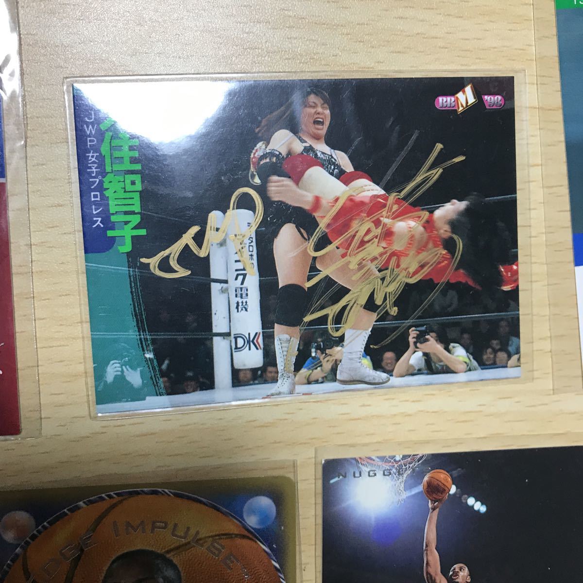 まとめ 久住智子 直筆サイン 貴乃花 曙 武蔵丸 相撲 カード BBM 
