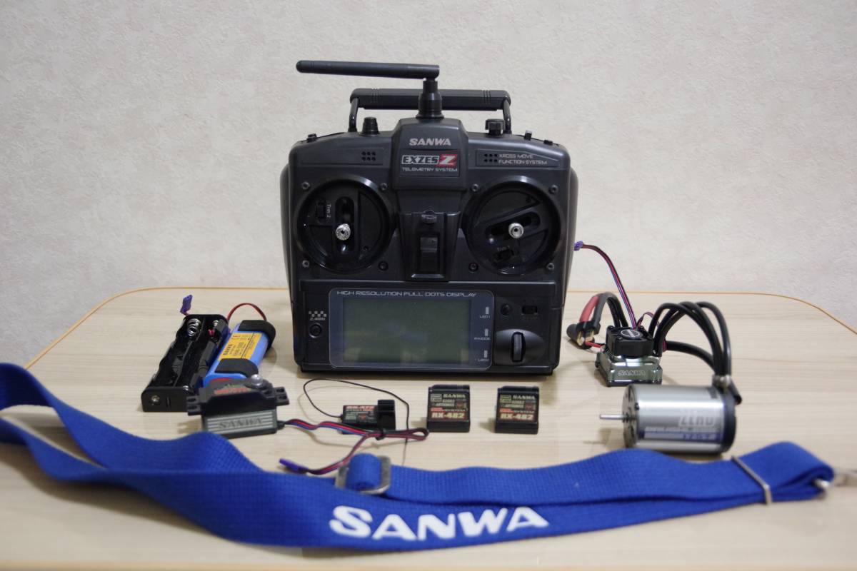 SANWA EXZES ZZ スティックプロポ受信機セット SANWA ラジコン > 安い商品を通販サイトから プロポセット プロポ