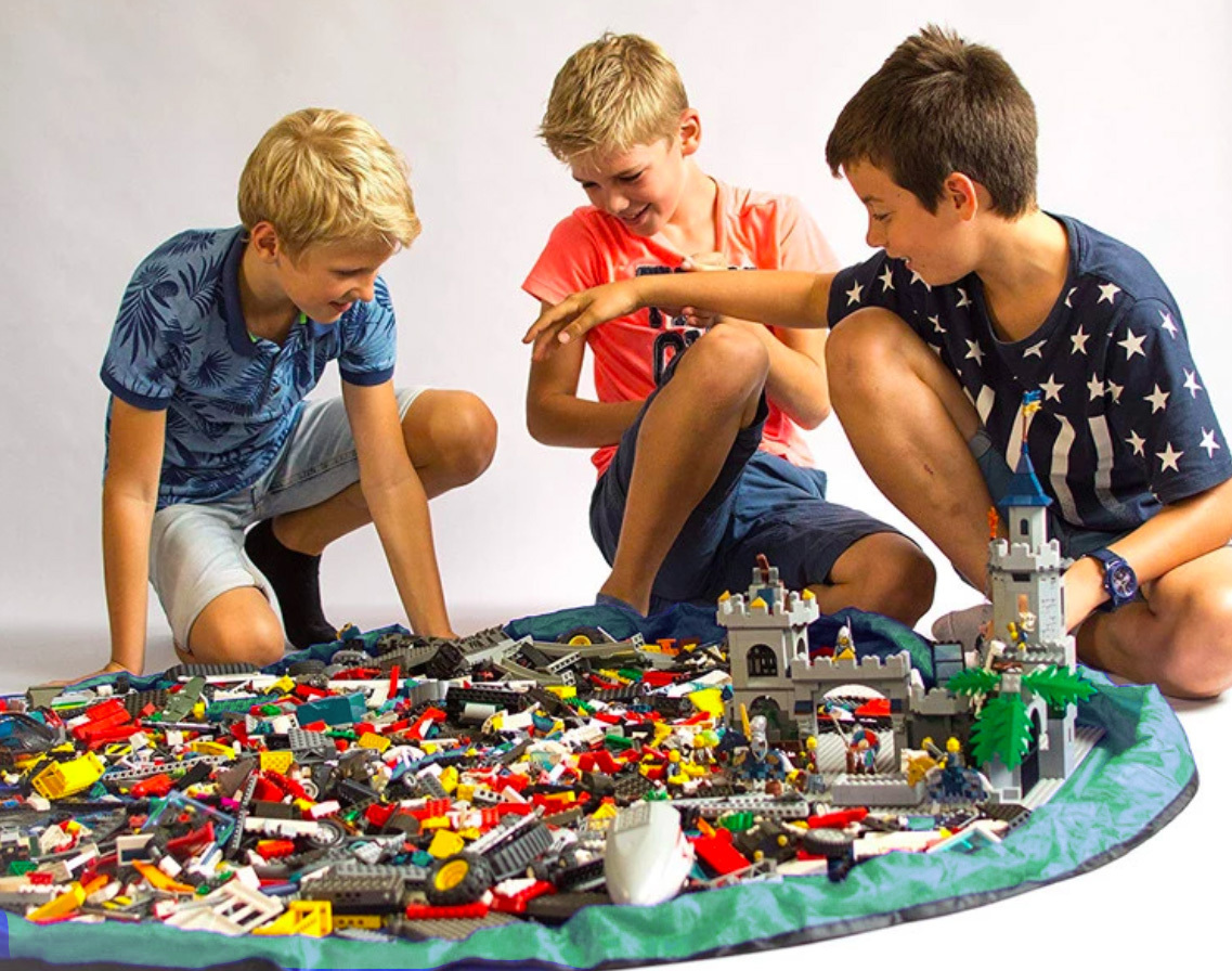 Pet おもちゃ収納 プレイマット 子ども用 子供部屋 お片付け 巾着タイプ レゴ ラグ 直径150cm グリーン ベビージム 売買されたオークション情報 Yahooの商品情報をアーカイブ公開 オークファン Aucfan Com