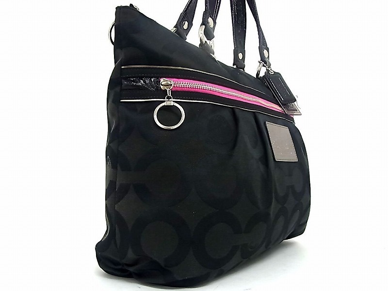 希少✨coach コーチ シグネチャー ポピー ショルダーバッグ 美品