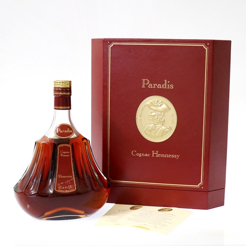 ○ 1円～ / 未開栓 ○ Hennessy / ヘネシー ○ Paradis / パラディ