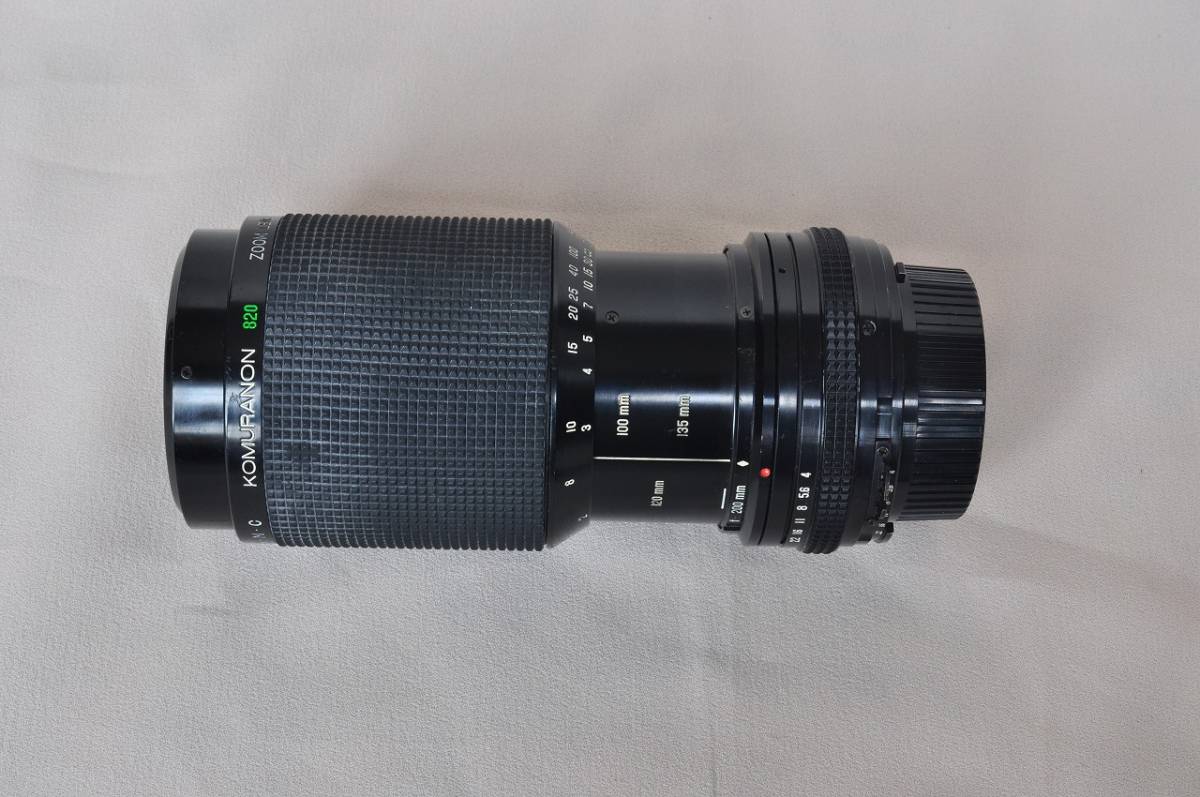 交換レンズ　OSAWA MC 35-70㎜ 1本　　KOMURANON 80-200㎜ 1本　　フィルター φ55㎜ 3枚　 _4