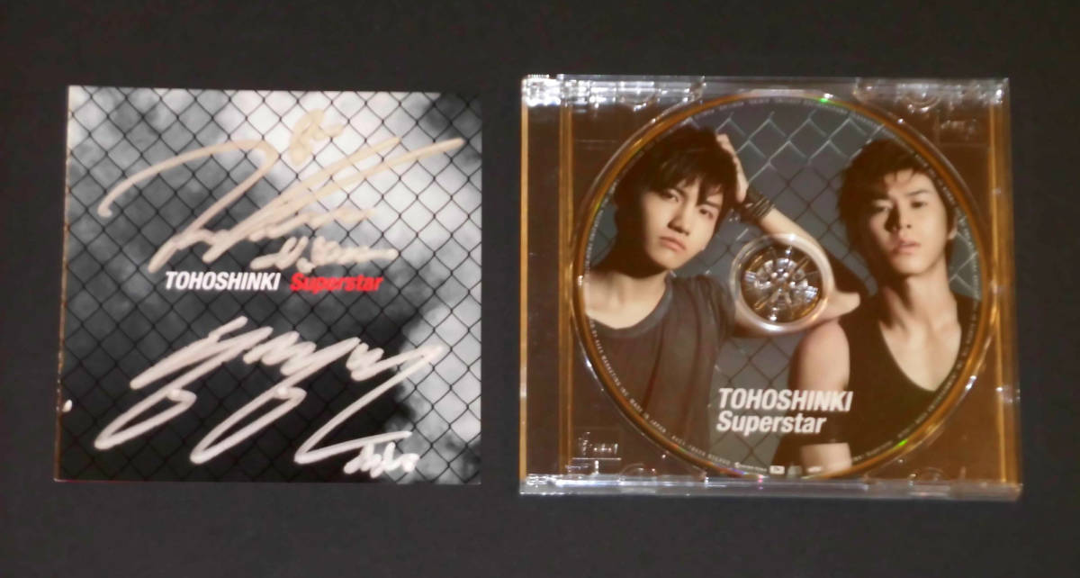 東方神起 直筆サイン 東方神起 TOHOSHINKI 直筆サイン入りCD｜Yahoo!フリマ（旧 Survivor