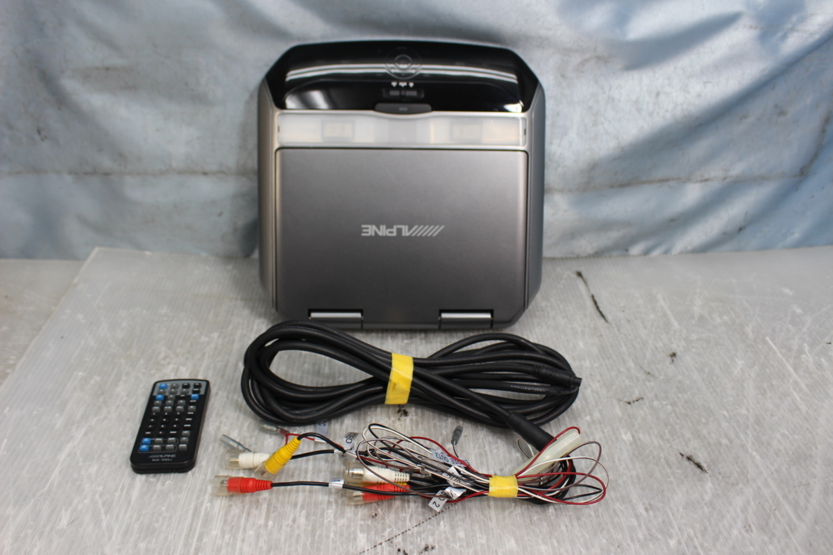 車 ALPINE TMX-R3200B 10.2型フリップダウン 美品