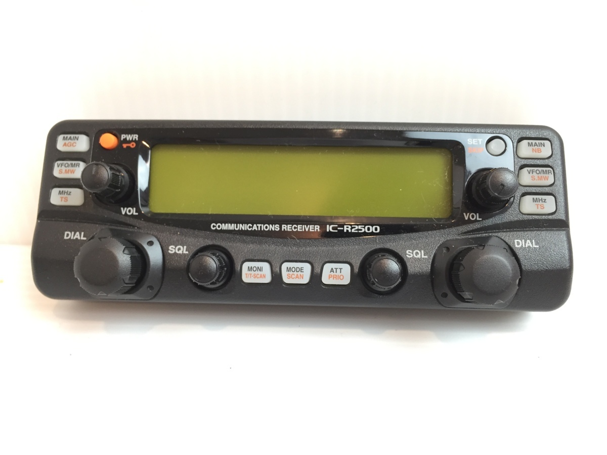 ICOM アイコム IC-R2500 (IC-PCR2500) COMMUNICATIONS RECEIVER 2波