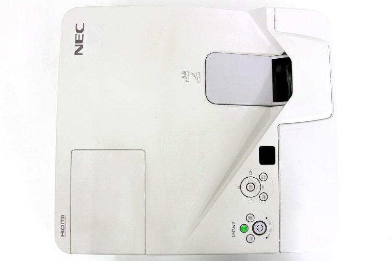 NEC 3300lm 超単焦点プロジェクター△NP-UM330WJL ランプ使用1395時間