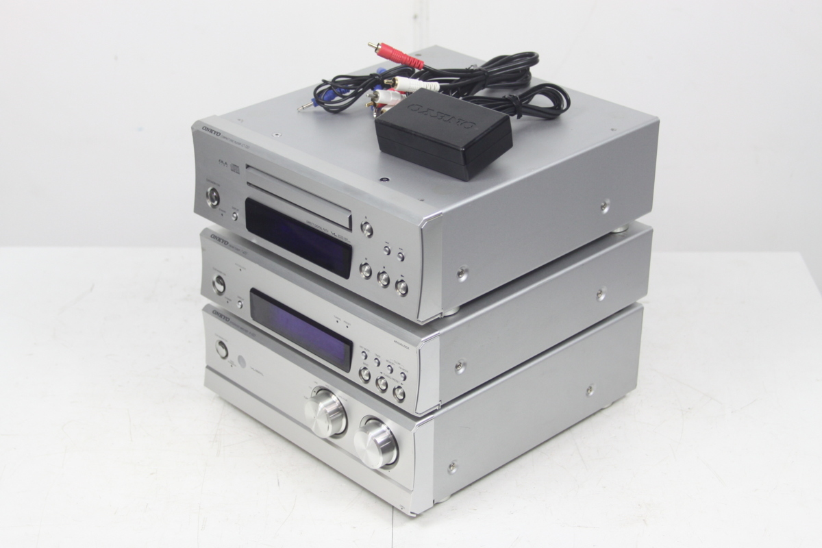 ONKYO C-733 T-433 A-933 CDデッキ FM⁄AMチューナー プリメインアンプ