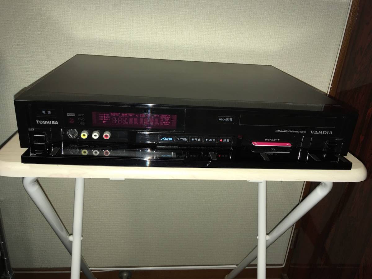 VARDIA RD-S304K 東芝 TOSHIBA - 中古 HDD&DVDレコーダー vardia