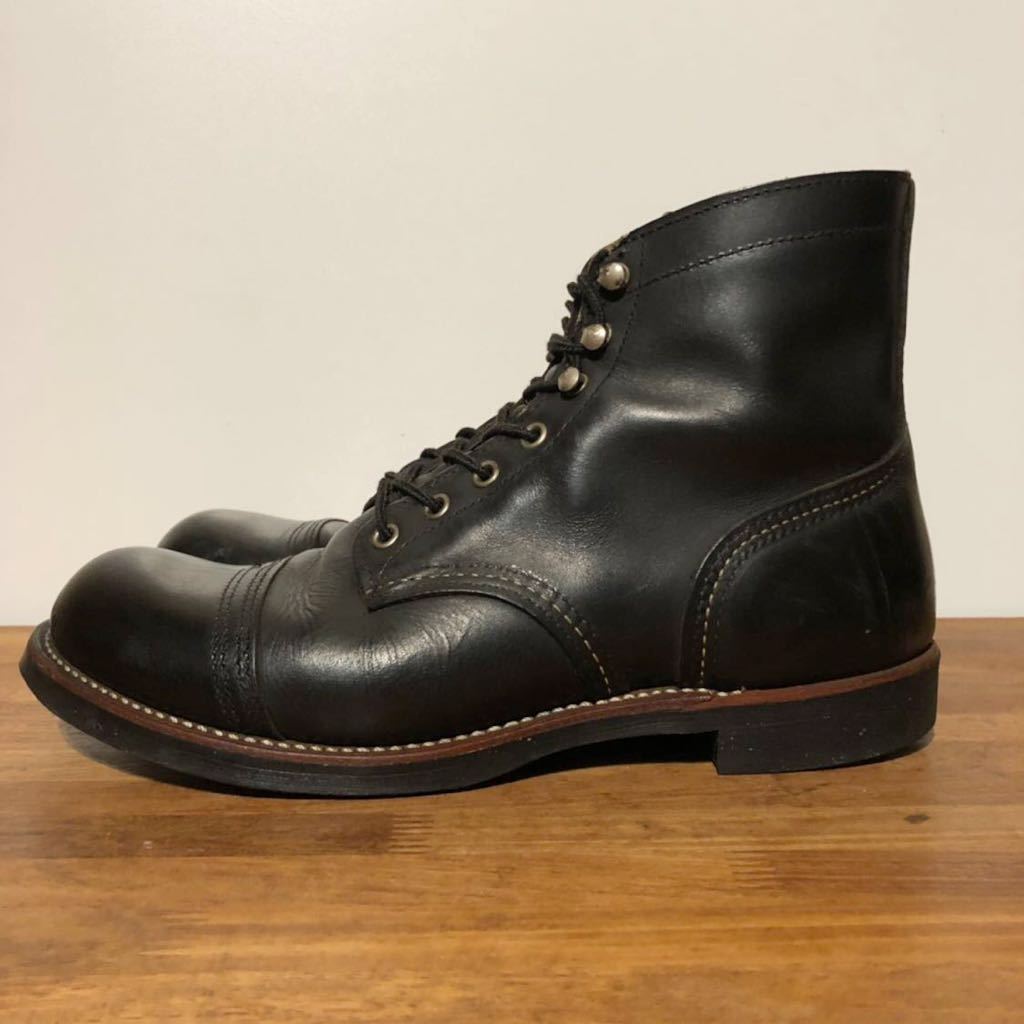 レッドウィング 8114 US8.5 DワイズRED WING IRON RANGE BOOTS