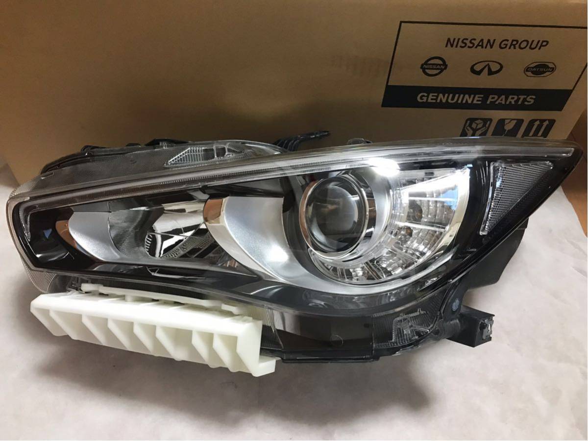 驚きの破格値，100%新品 日産 スカイライン HV37 LED 純正 左 ヘッドライト(ヘッドライト)｜売買されたオークション情報、yahooの商品情報をアーカイブ公開 - オークファン 日産用